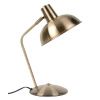 Zlatá kovová stolní lampa Redion