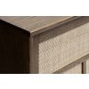 Tmavě hnědá dubová komoda Unique Furniture Barrali 180 x 45 cm -fv-interier-25
