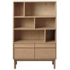 Dubová knihovna Unique Furniture Ponza 140 x 90 cm