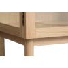 Dubová vitrína Unique Furniture Elba 88 x 140 cm -fv-interier-25