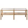 Dubový konferenční stolek Unique Furniture Elba 120 x 60 cm