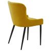 Hořčicově žlutá bouclé jídelní židle Unique Furniture Ontario
