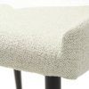 Bílá bouclé jídelní židle Unique Furniture Ontario -fv-interier-25