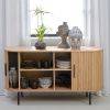 Dubová komoda Unique Furniture Nola 140 x 45 cm -fv-interier-25