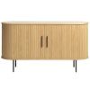 Dubová komoda Unique Furniture Nola 140 x 45 cm