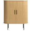 Dubová komoda Unique Furniture Nola 100 x 40 cm
