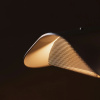 Stříbrná kovová stojací lampa AUDO WING 118 cm  -fv-interier-25