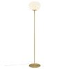 Opálově bílá stojací lampa Alton 150 cm