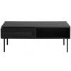 Černý konferenční stolek Unique Furniture Pensacola 110 x 60 cm
