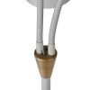 Kovová stojací lampa Hygge 135 cm