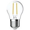 Transparentní stmívatelná LED žárovka G45 E27 4,2W