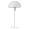 Bílá kovová stolní lampa Ellen