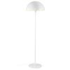 Bílá kovová stojací lampa Ellen 140 cm