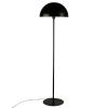 Černá kovová stojací lampa Ellen 140 cm