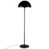 Černá kovová stojací lampa Ellen 140 cm