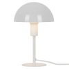 Bílá kovová stolní lampa Ellen Mini