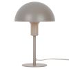 Hnědá kovová stolní lampa Ellen Mini