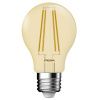 Žlutá dekorativní stmívatelná LED žárovka Classic Deco Standard E27 4,2W
