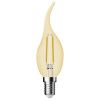 Žlutá stmívatelná LED žárovka Classic Deco Standard E14 4,2W II.