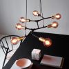 Černé kovové závěsné světlo Josefine 91 cm -fv-interier-25