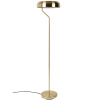 Zlatá stojací lampa DUTCHBONE Eclipse 130 cm