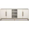 Dubová komoda Whitebone 225 x 47 cm