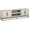 Dubový TV stolek Whitebone 200 x 42,5 cm