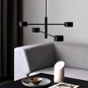 Černé kovové závěsné LED světlo Clyde 89 cm -fv-interier-25