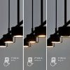 Černé kovové závěsné LED světlo Clyde 89 cm -fv-interier-25