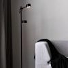 Černá kovová stojací LED lampa Clyde 138 cm -fv-interier-25