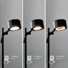 Černá kovová stojací LED lampa Clyde 138 cm -fv-interier-25