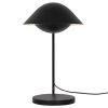 Černá kovová stolní lampa Freya