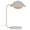 Béžová kovová stolní lampa Freya