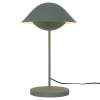Zelená kovová stolní lampa Freya