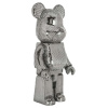 Stříbrná designová socha Bear 101 cm