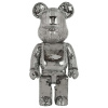Stříbrná designová socha Bear 101 cm