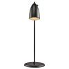 Černá kovová stolní lampa Nexus