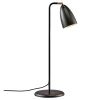 Černá kovová stolní lampa Nexus