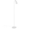 Bílá kovová stojací lampa Nexus 141 cm
