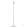 Bílá kovová stojací lampa Nexus 141 cm
