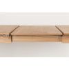 Jasanový rozkládací jídelní stůl ZUIVER GLIMPS 120/162x80 cm