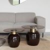 Hnědý skleněný odkládací stolek WLL MOHRA 50 cm -fv-interier-25