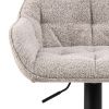 Béžová bouclé barová židle Proke 63-84 cm -fv-interier-25