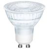Transparentní stmívatelná LED žárovka GU10 4,7W