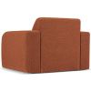 Hnědé bouclé křeslo Windsor & Co Lola