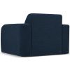 Tmavě modré bouclé křeslo Windsor & Co Lola
