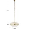 Křišťálový lustr Richmond Desire 65 cm