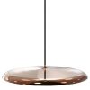 Měděné kovové závěsné LED světlo Artist 40 cm -fv-interier-25