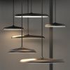 Černé kovové závěsné LED světlo Artist 40 cm -fv-interier-25