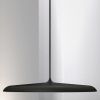 Černé kovové závěsné LED světlo Artist 40 cm -fv-interier-25